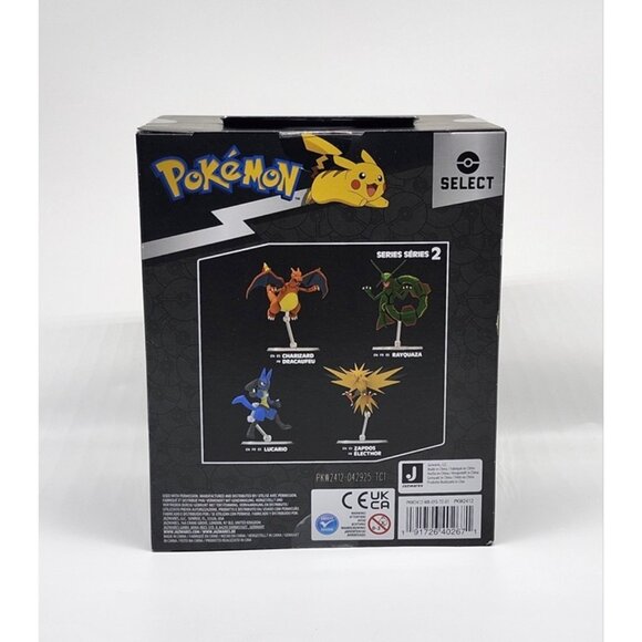 Jazwares Pokémon 6" Inch Articulated Zapdos Select Figure Wave 2 - Picture 3 of 9